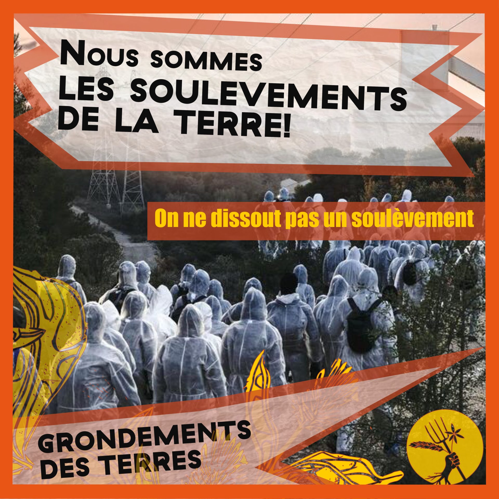 Nous Sommes Les Soul vements De La Terre Grondement Des Terres